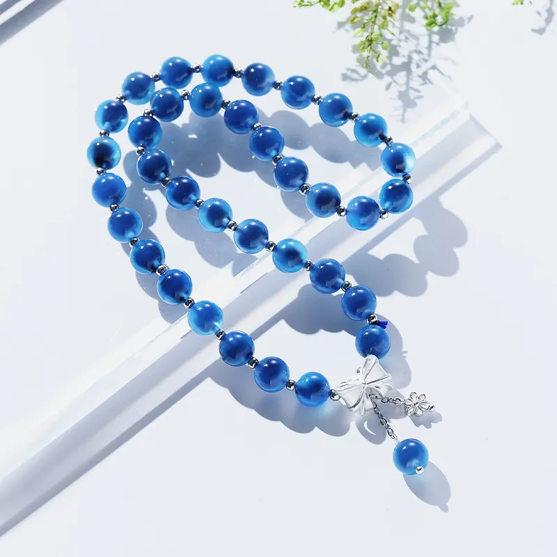 QIAOWUQIAONV Natural Agate Bracelets Women's-2