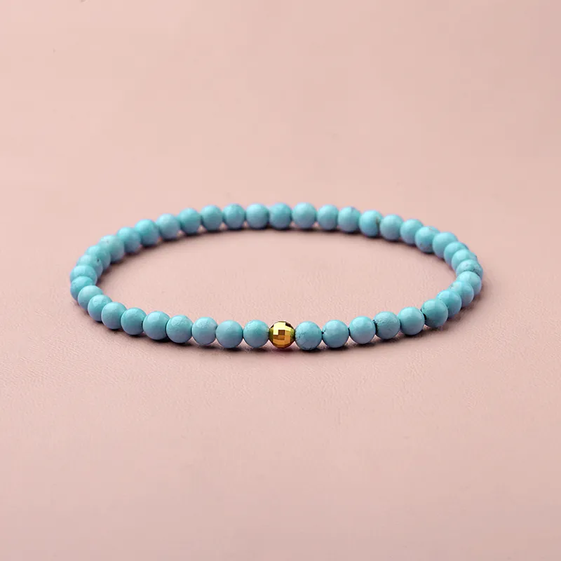 QIAOWUQIAONV Turquoise Bracelets Women's-3