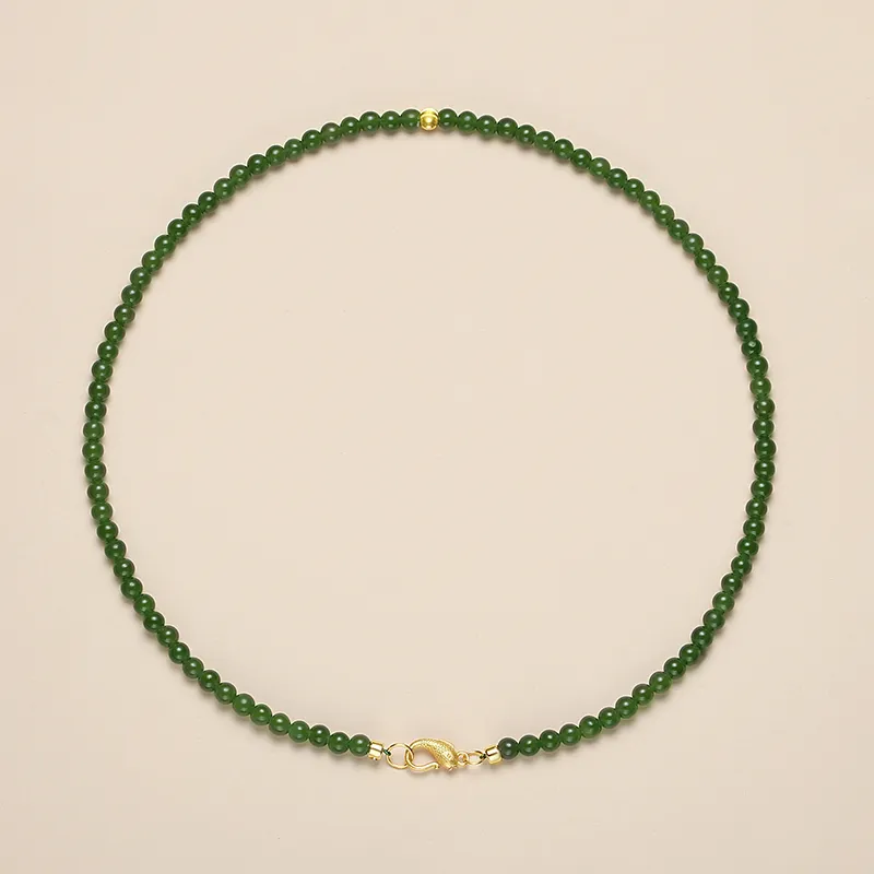 QIAOWUQIAONV Necklaces Jasper Women's-1
