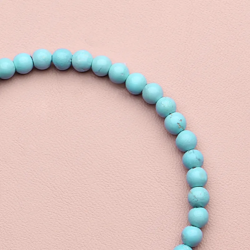 QIAOWUQIAONV Turquoise Bracelets Women's-4