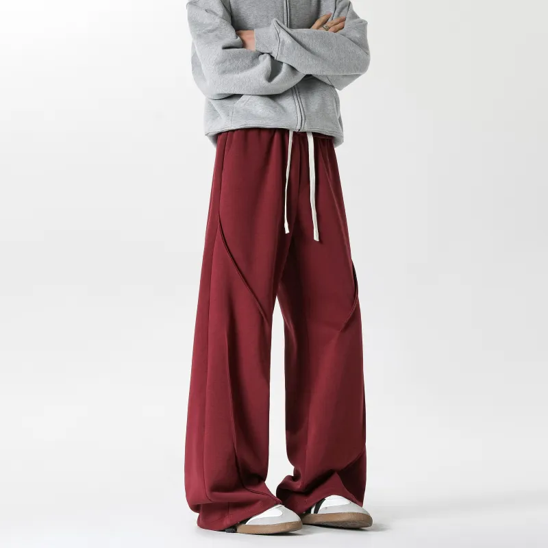 YOUSHIQI Casual Pants Unisex Black-22