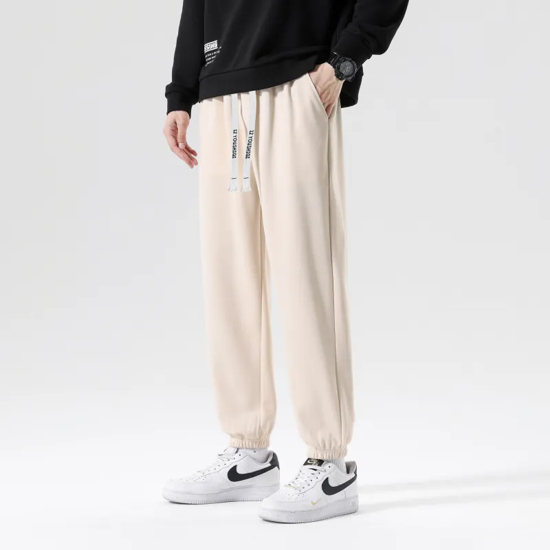 YOUSHIQI Casual Pants Unisex Gray-10