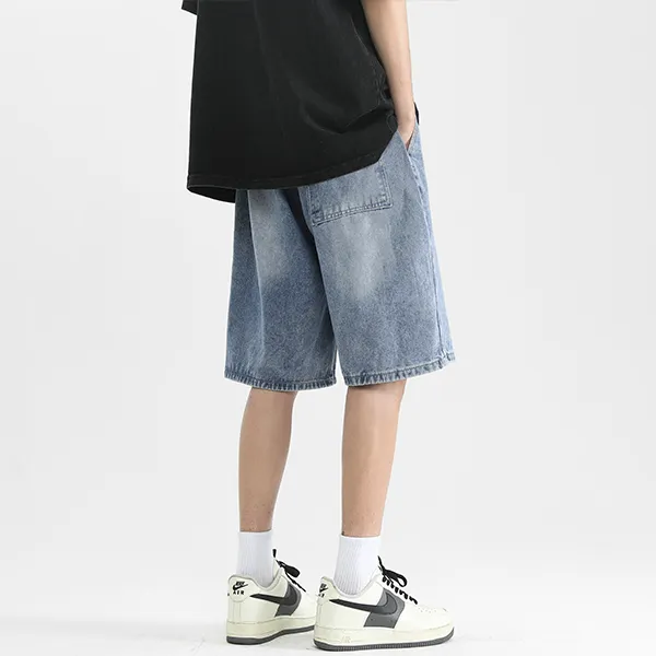 YOUSHIQI Denim Shorts Unisex-9
