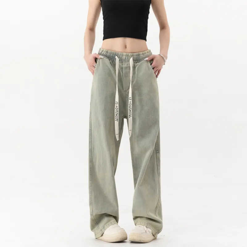 YOUSHIQI Jeans Unisex-2