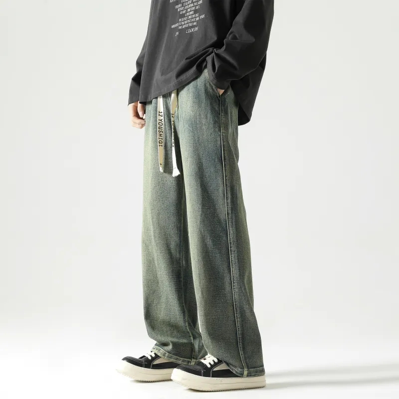 YOUSHIQI Jeans Unisex-11