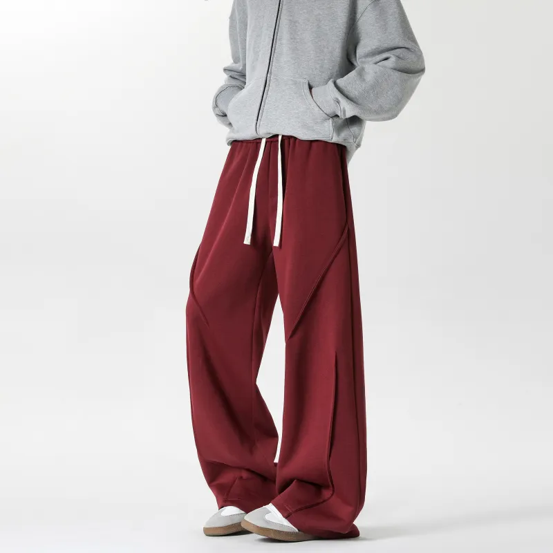 YOUSHIQI Casual Pants Unisex Black-21