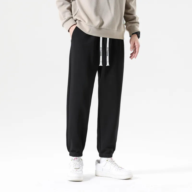 YOUSHIQI Casual Pants Unisex Gray-6