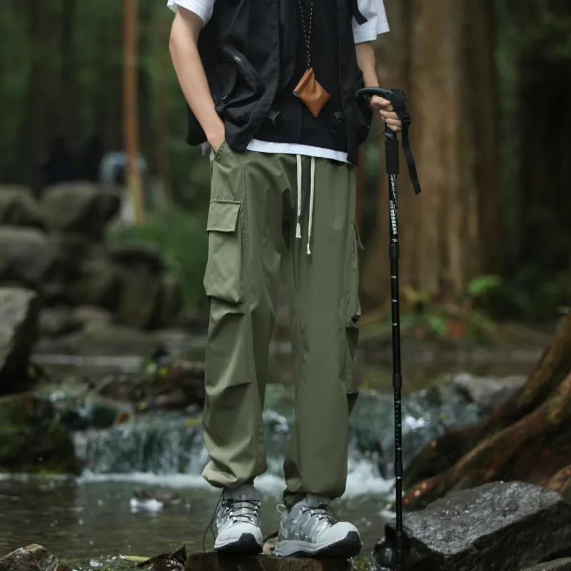 YOUSHIQI Cargo Pants Unisex-32