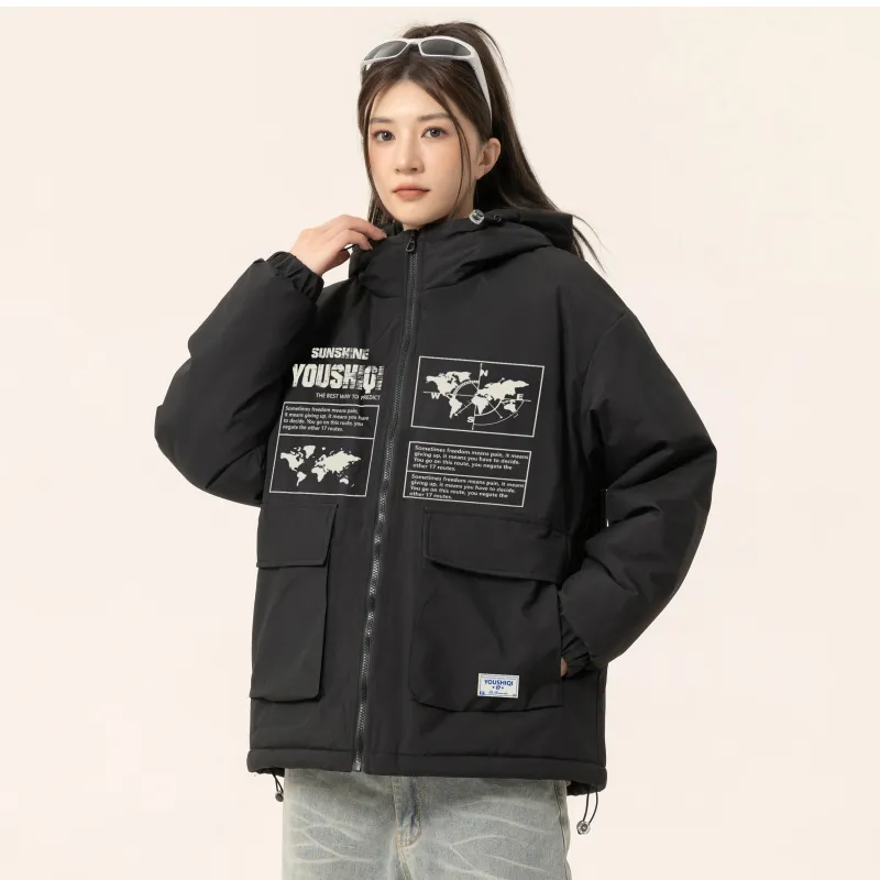 YOUSHIQI Puffer Jackets Unisex-8