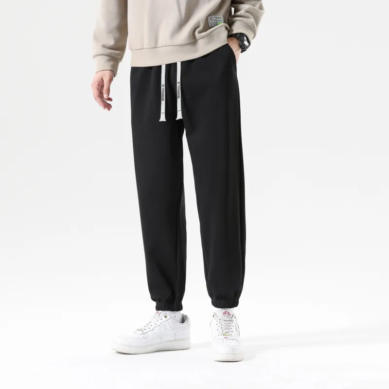 YOUSHIQI Casual Pants Unisex Gray-7
