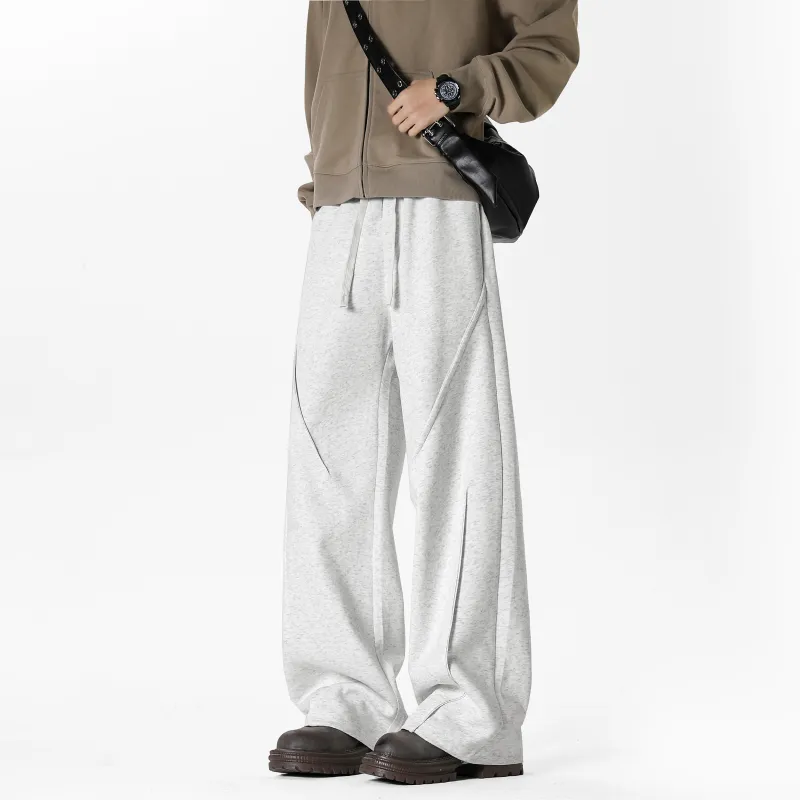YOUSHIQI Casual Pants Unisex Black-9