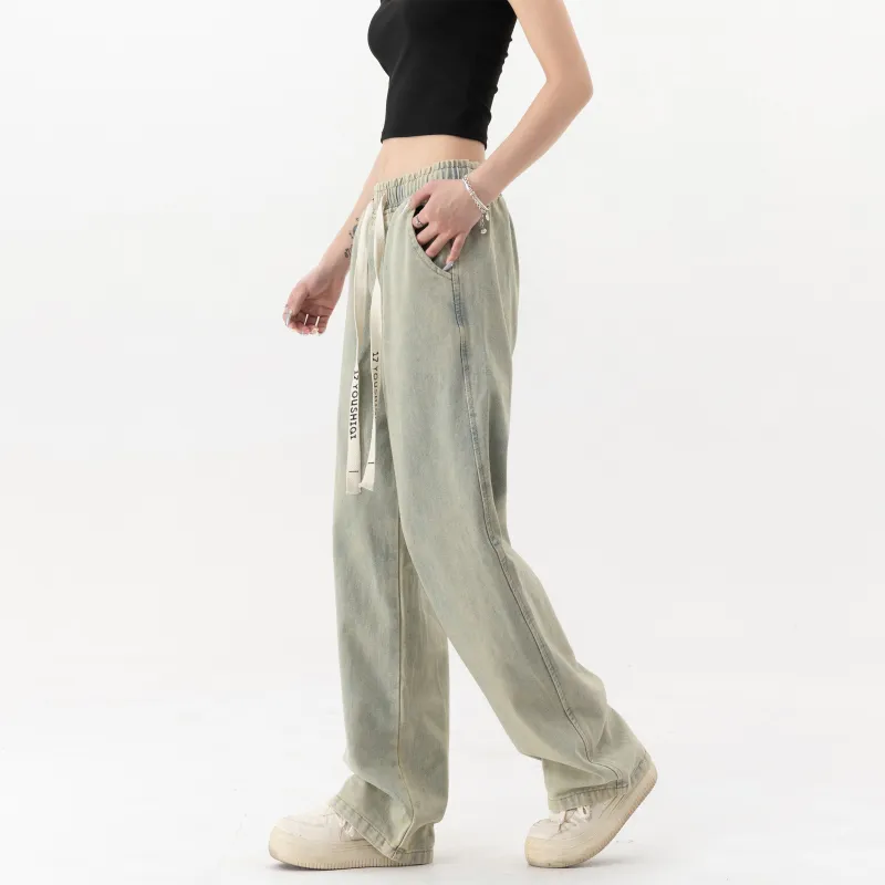 YOUSHIQI Jeans Unisex-2