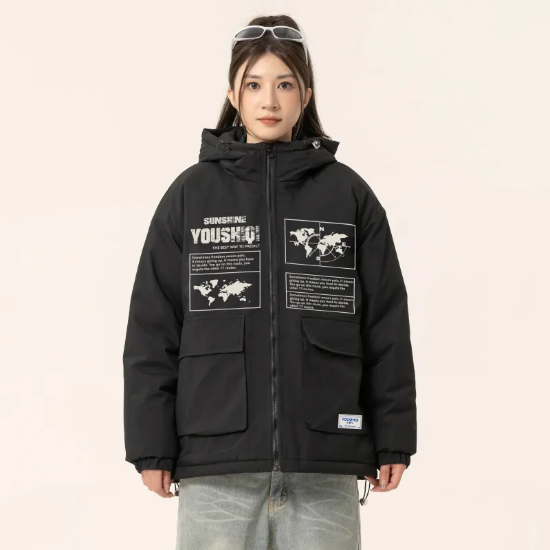 YOUSHIQI Puffer Jackets Unisex-6
