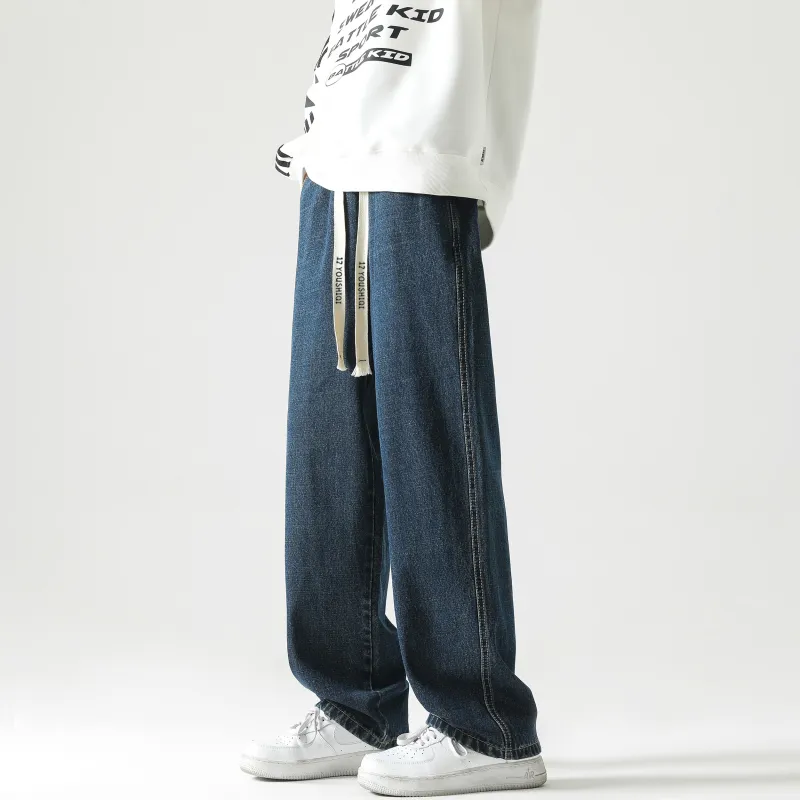 YOUSHIQI Jeans Unisex Light Blue-18