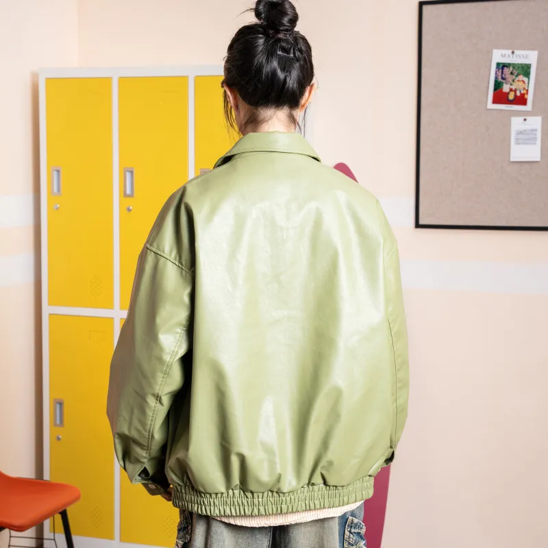 YOUSHIQI Leather Jackets Unisex-4
