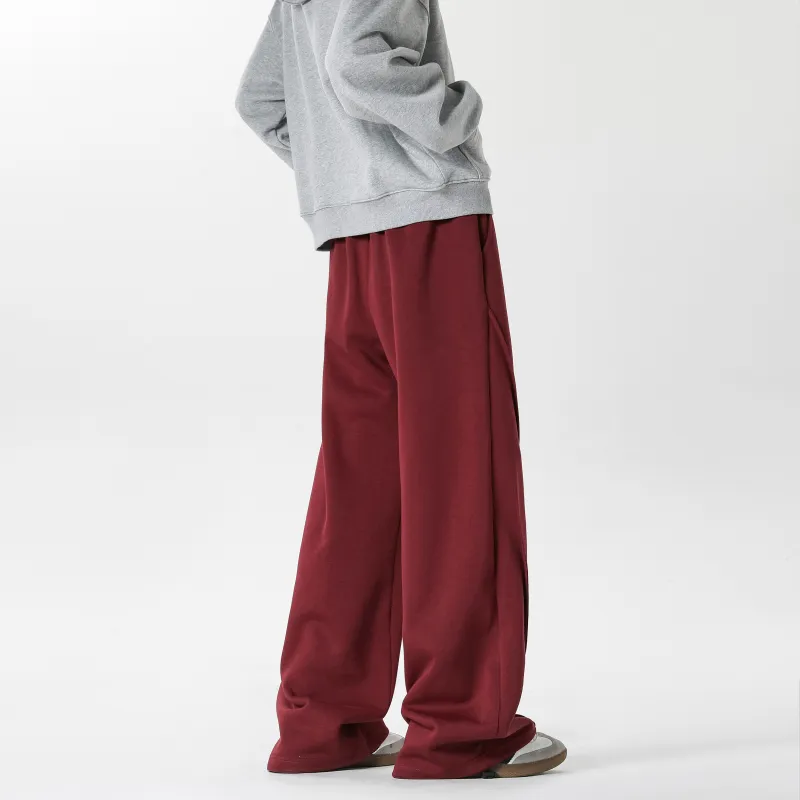YOUSHIQI Casual Pants Unisex Black-23