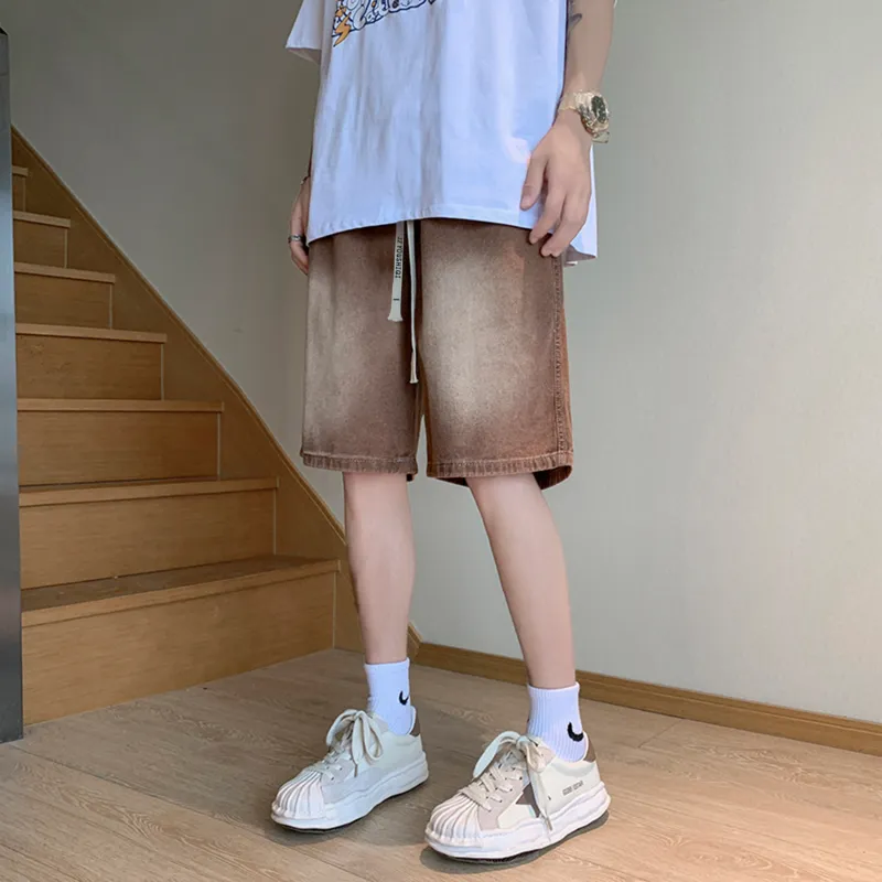 YOUSHIQI Denim Shorts Unisex-11