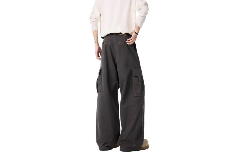 YOUSHIQI Jeans Unisex Dark Gray-1