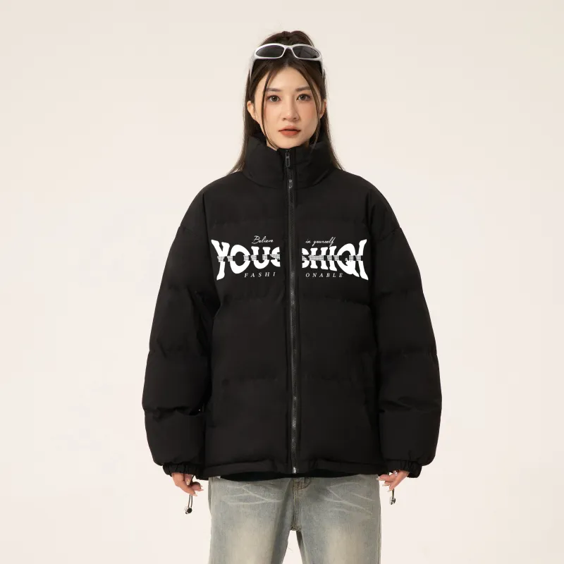 YOUSHIQI Puffer Jackets Unisex-2