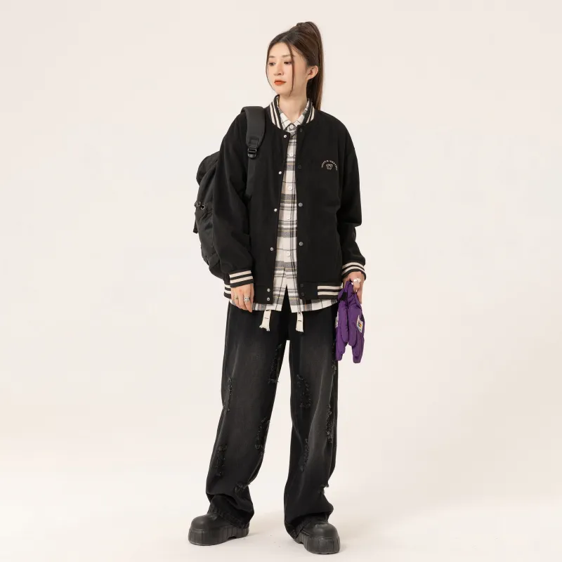 YOUSHIQI Baseball Jacket Unisex-3
