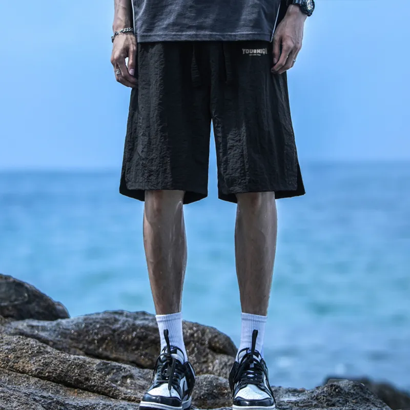 YOUSHIQI Casual Shorts Unisex-11