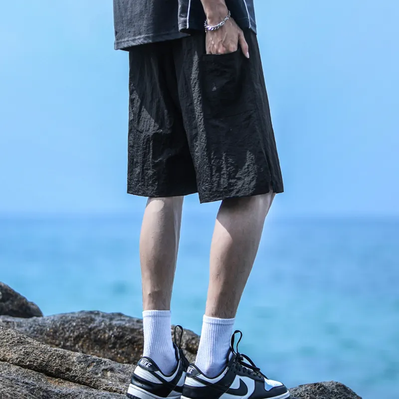 YOUSHIQI Casual Shorts Unisex-14