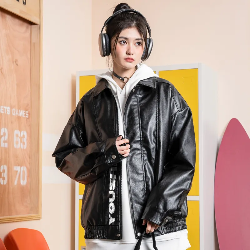 YOUSHIQI Leather Jackets Unisex-10