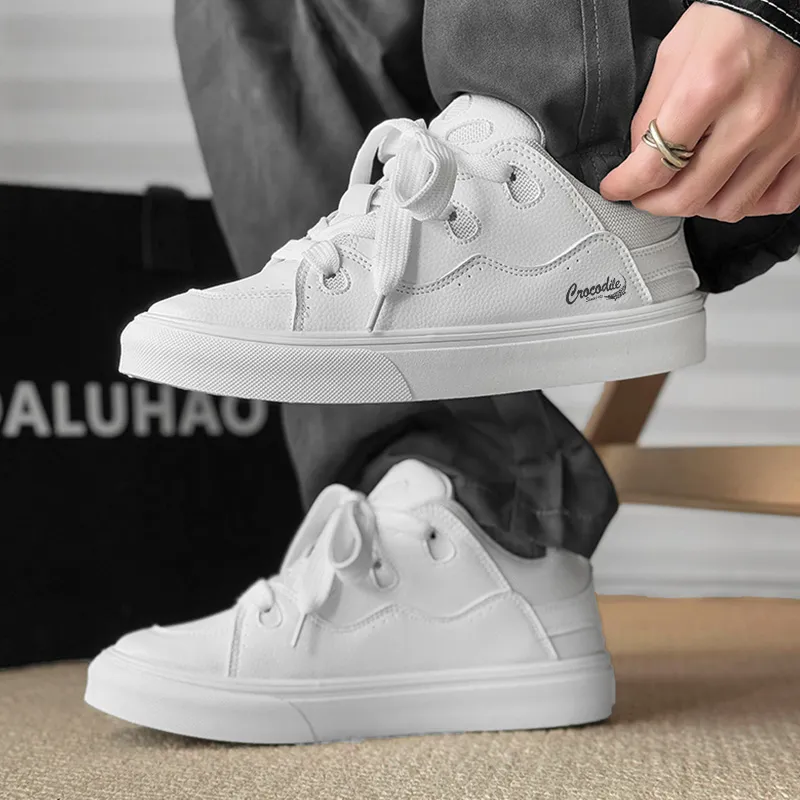 Crocodile Low Top Skateboard Shoes Men's-7