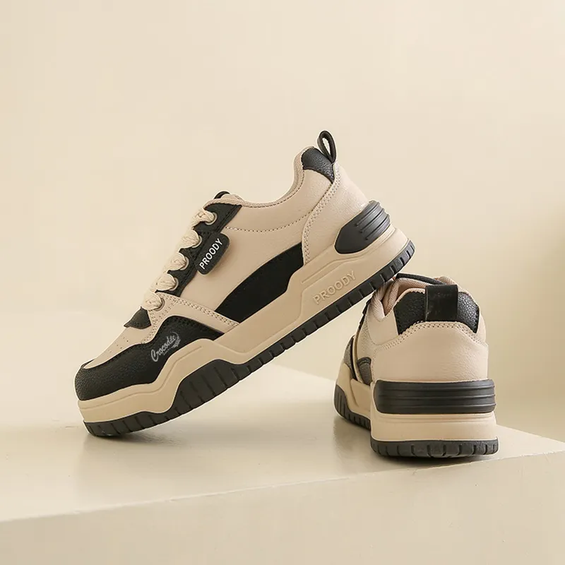Crocodile Cushioning Low Top Skateboard Shoes Women's-8