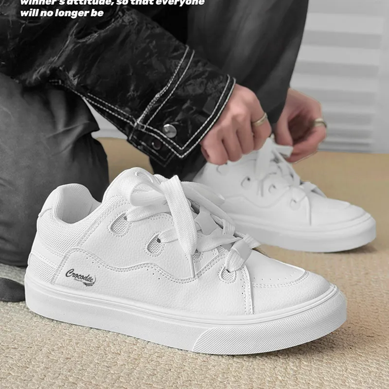 Crocodile Low Top Skateboard Shoes Men's-6