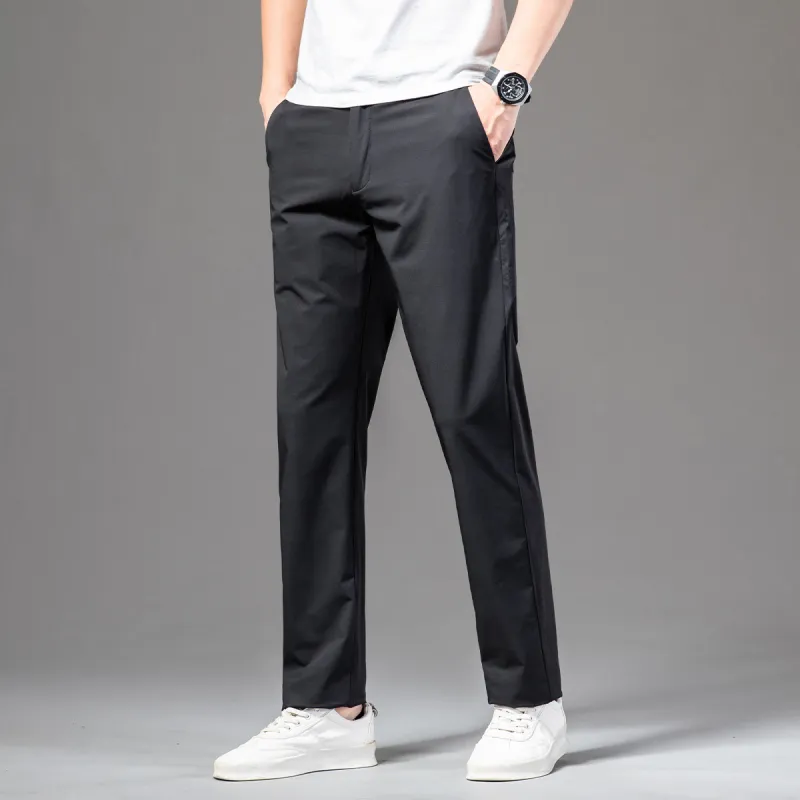 EDENBO Casual Pants Men Black-5