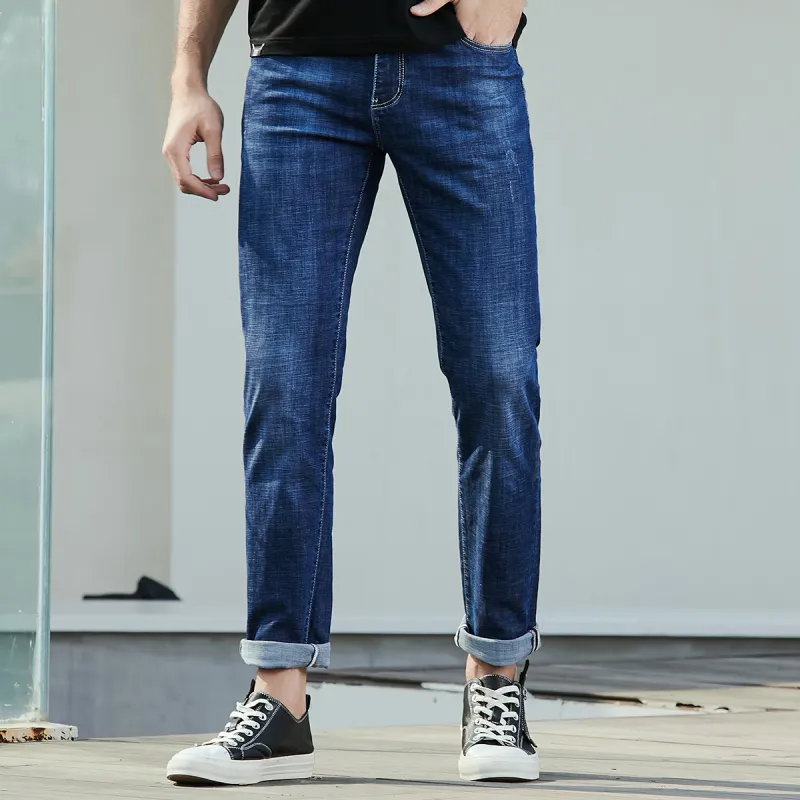 EDENBO Jeans Men Sea Blue-2