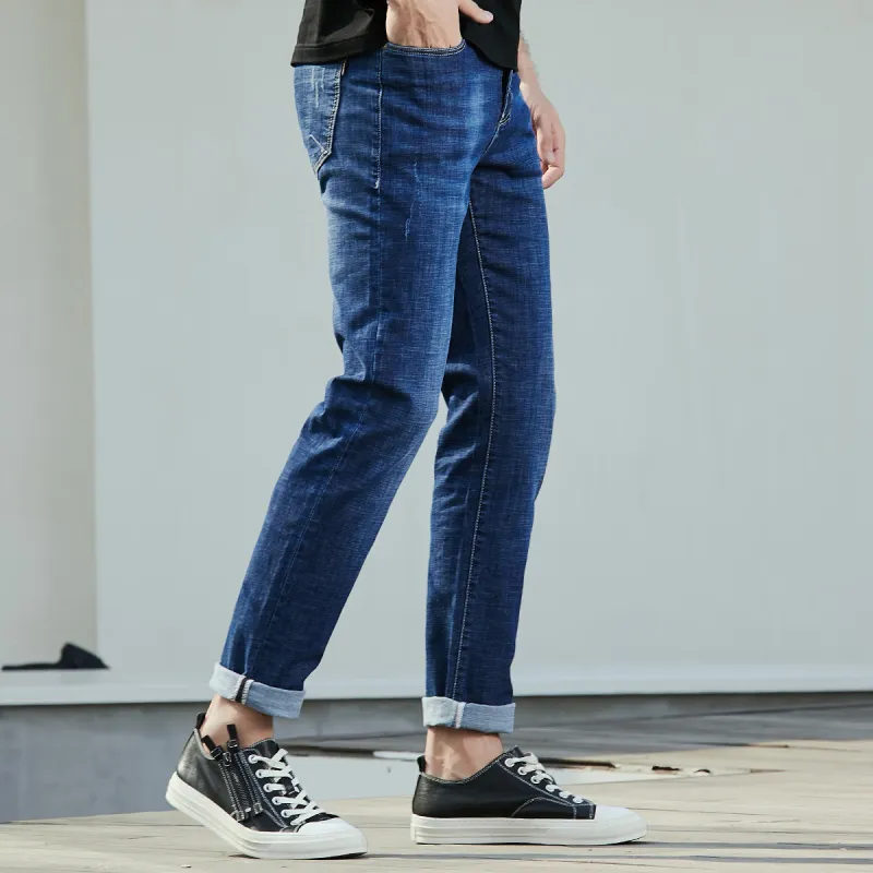 EDENBO Jeans Men Sea Blue-4