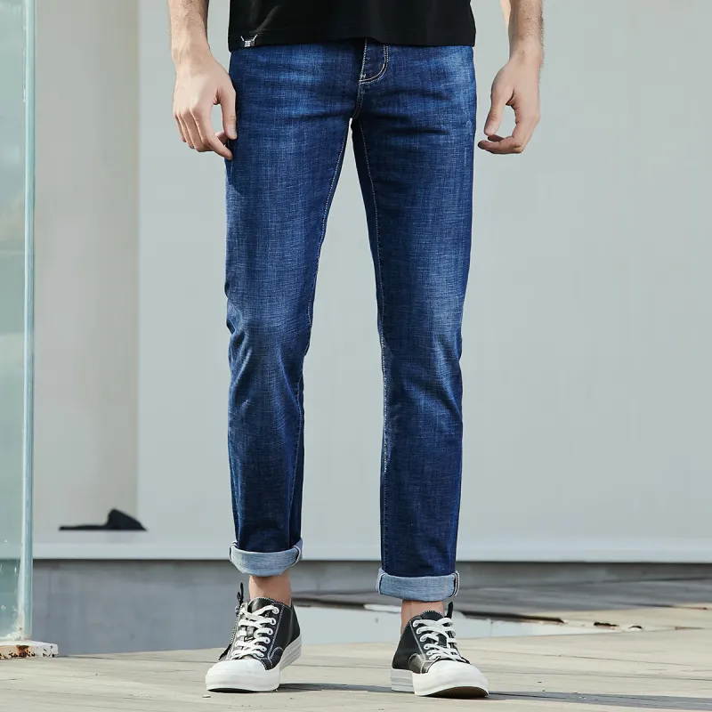 EDENBO Jeans Men Sea Blue-1