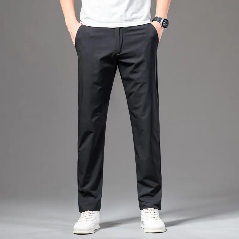 EDENBO Casual Pants Men Black-1