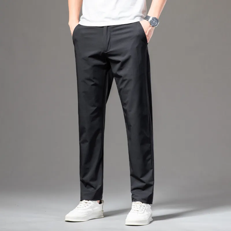 EDENBO Casual Pants Men Black-2