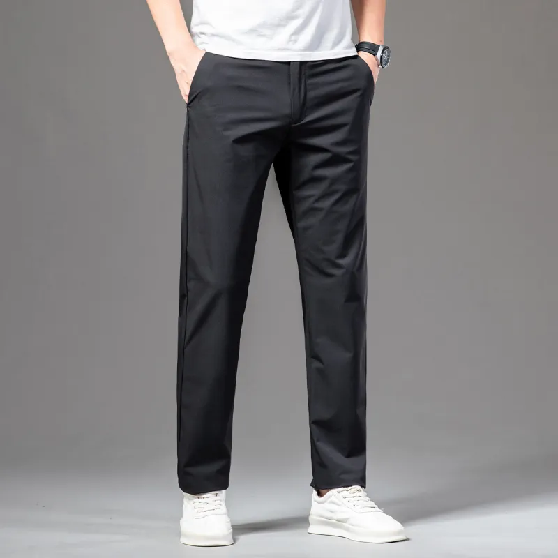 EDENBO Casual Pants Men Black-6