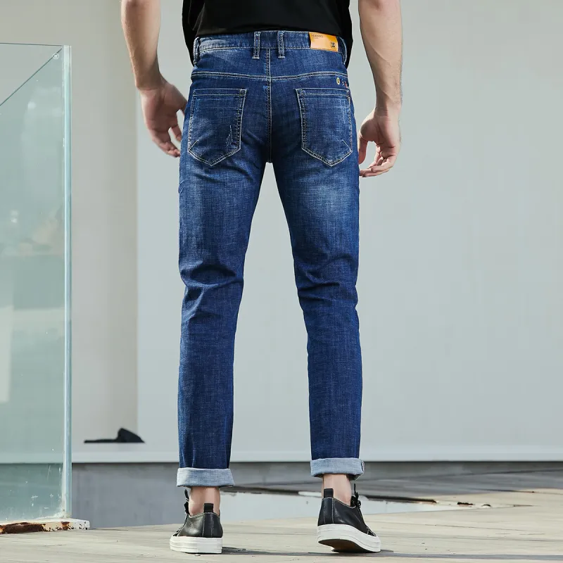 EDENBO Jeans Men Sea Blue-6