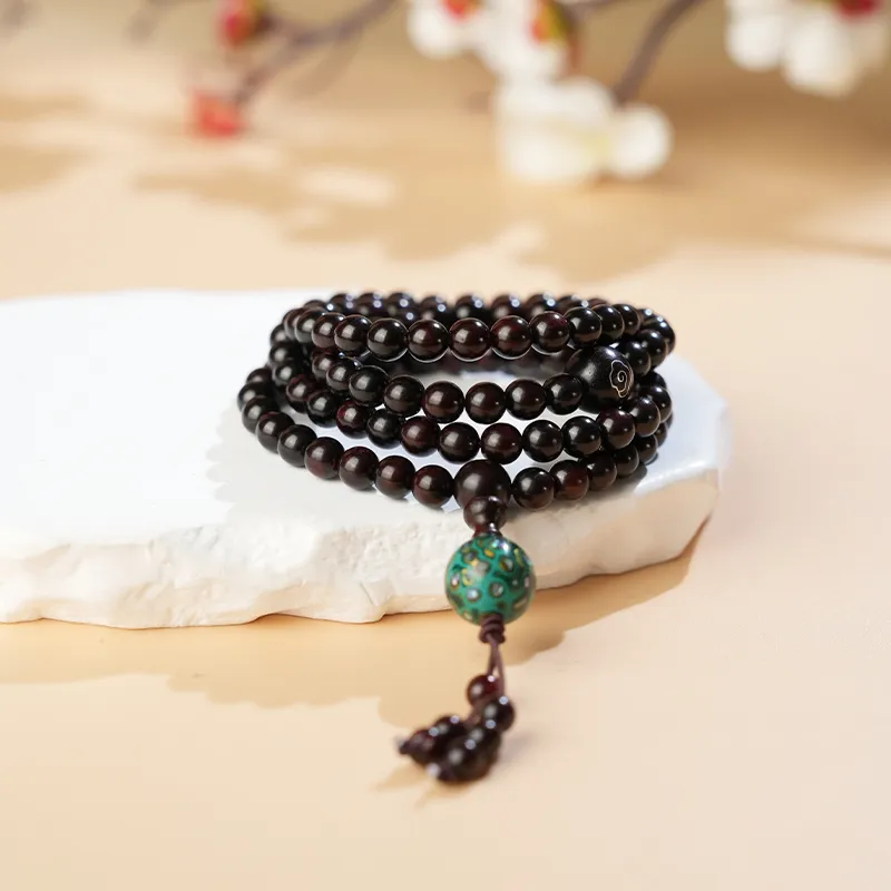 XIAOLIUJADE Rosewood Bracelets Unisex-3