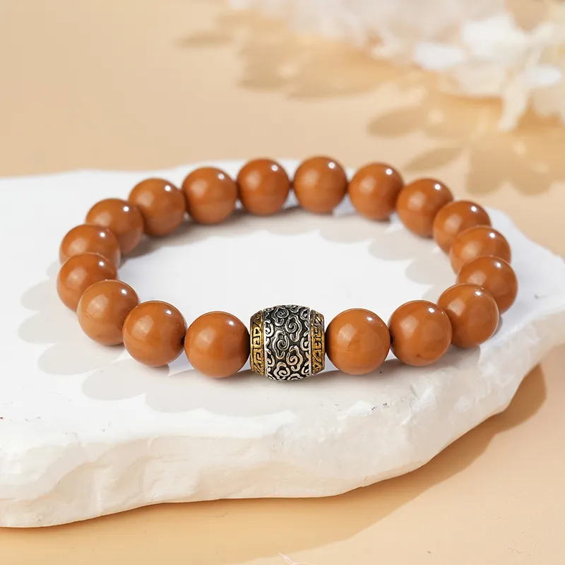 XIAOLIUJADE Monkey Head Walnut Bracelets Men's-6