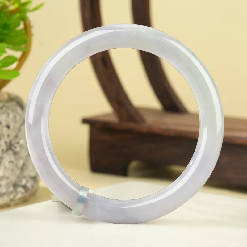 XIAOLIUJADE Bean Type Jadeite Bangles Women's-2