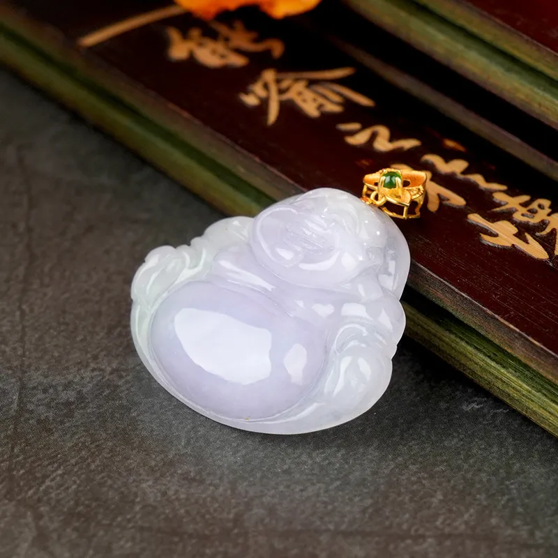 XIAOLIUJADE Glutinous Jade Jadeite Necklaces Women's-4
