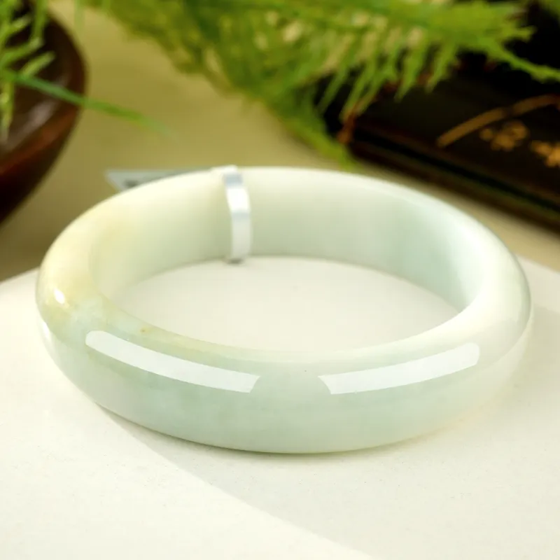 XIAOLIUJADE Ice Glutinous Jadeite Bangles Women's-2
