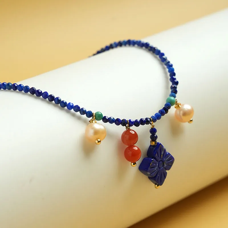 XIAOLIUJADE Lapis Lazuli Jade Bracelets Unisex-2