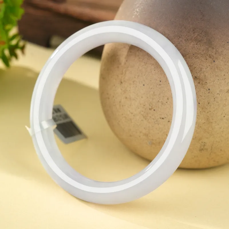 XIAOLIUJADE Bean Type Jadeite Bangles Women's-4
