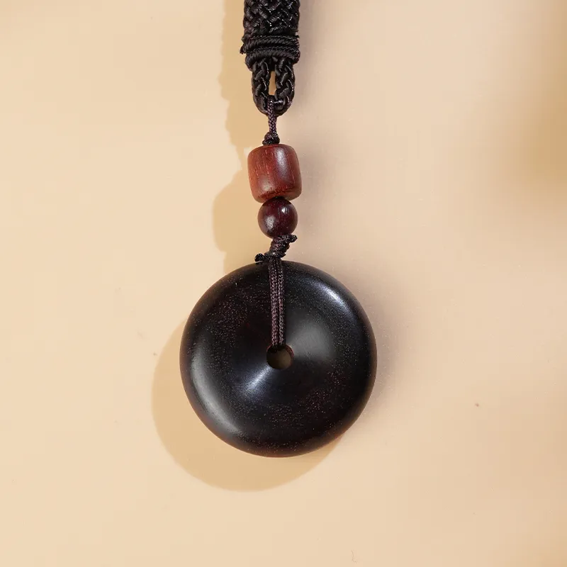 XIAOLIUJADE Bloodwood Necklaces Unisex-4