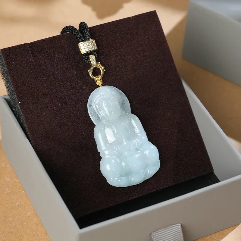 XIAOLIUJADE Ice Glutinous Pendants Men's-3