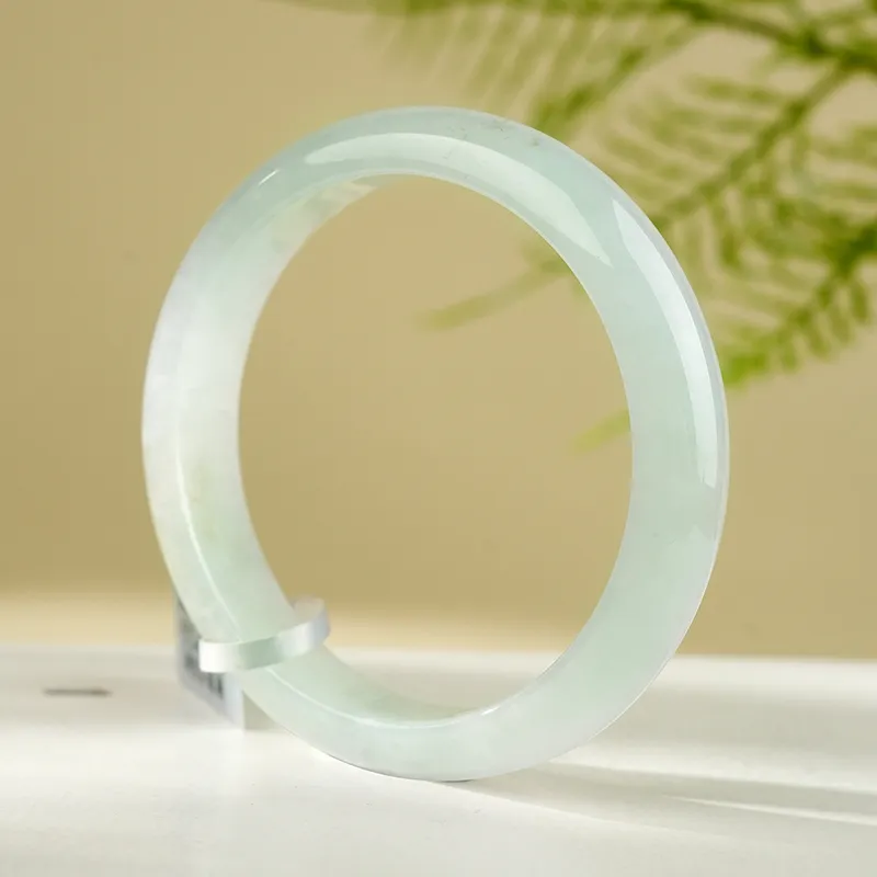XIAOLIUJADE Glutinous Jade Bangles Women's-2