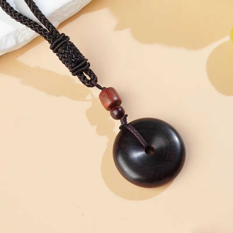 XIAOLIUJADE Bloodwood Necklaces Unisex-3