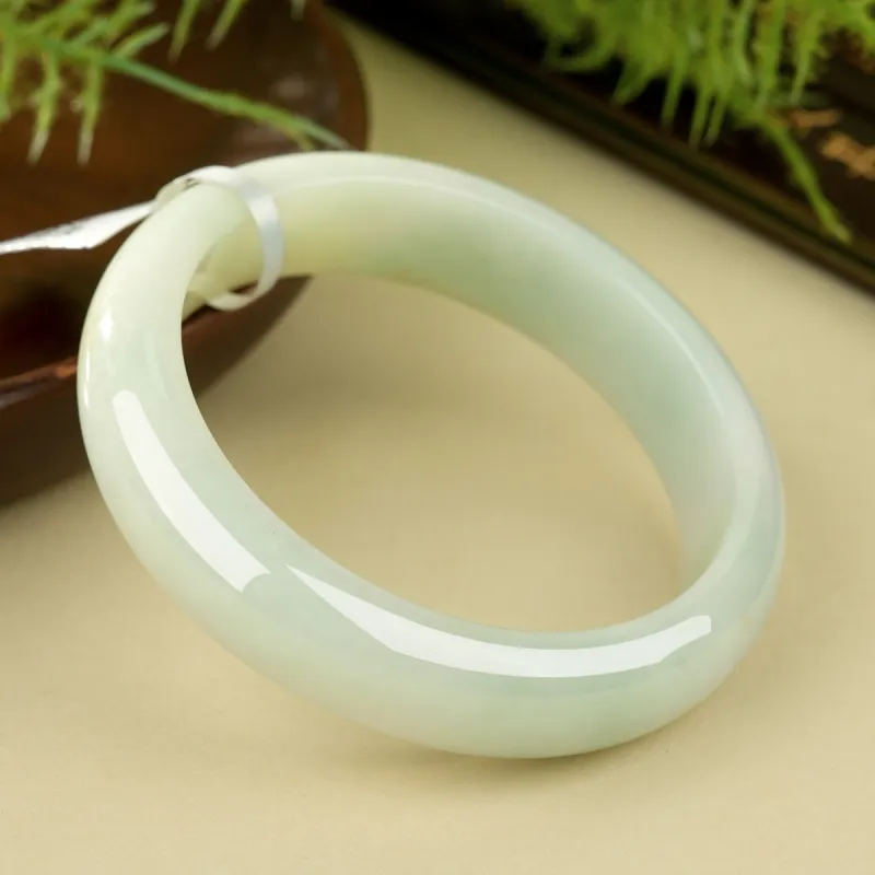 XIAOLIUJADE Ice Glutinous Jadeite Bangles Women's-4